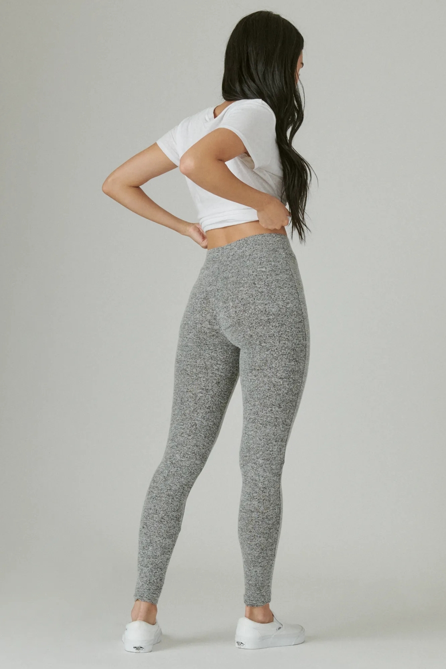 CLOUD JERSEY RIBBED LEGGING, image 3