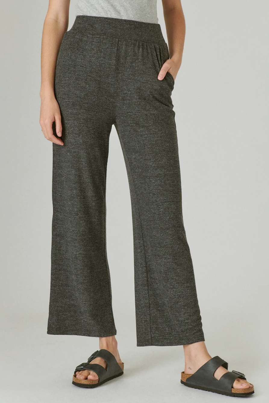 CLOUD JERSEY WIDE LEG PANT, image 4
