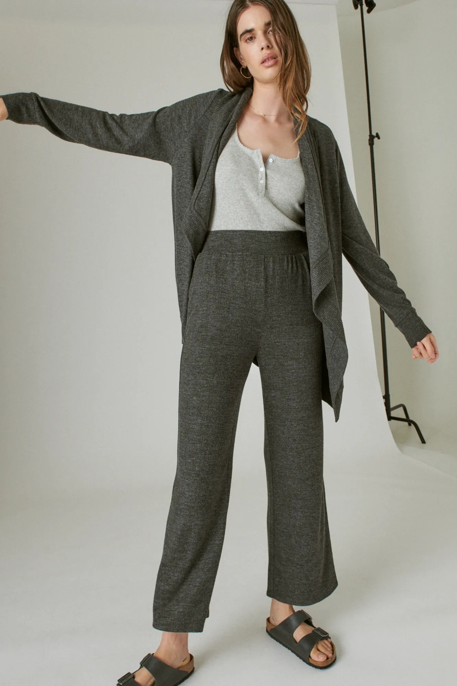 CLOUD JERSEY WIDE LEG PANT, image 7