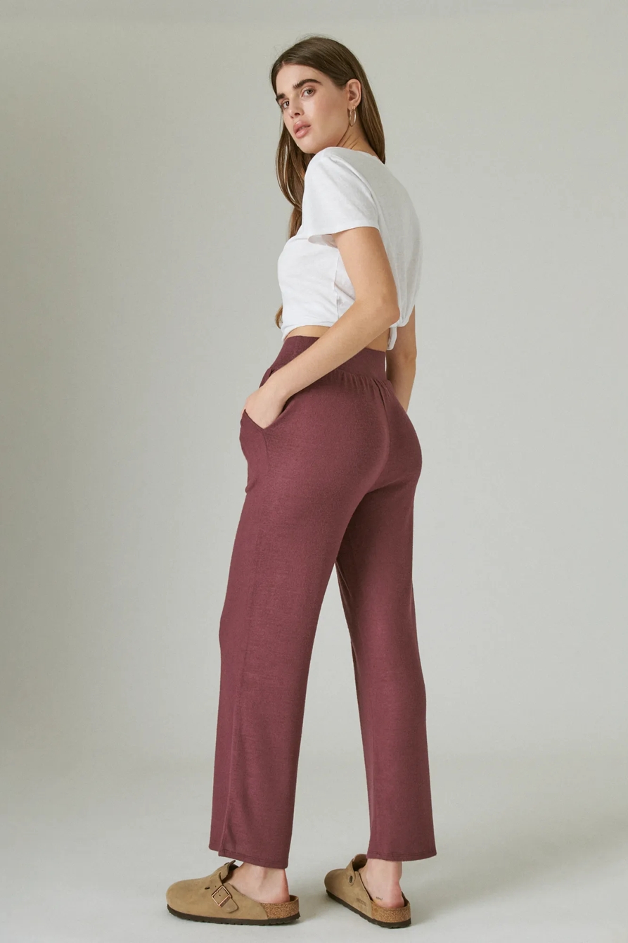 CLOUD JERSEY WIDE LEG PANT, image 3