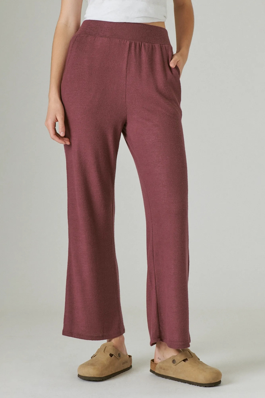 CLOUD JERSEY WIDE LEG PANT, image 4
