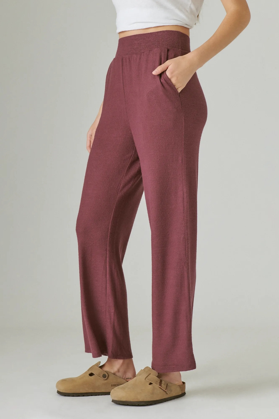 CLOUD JERSEY WIDE LEG PANT, image 5