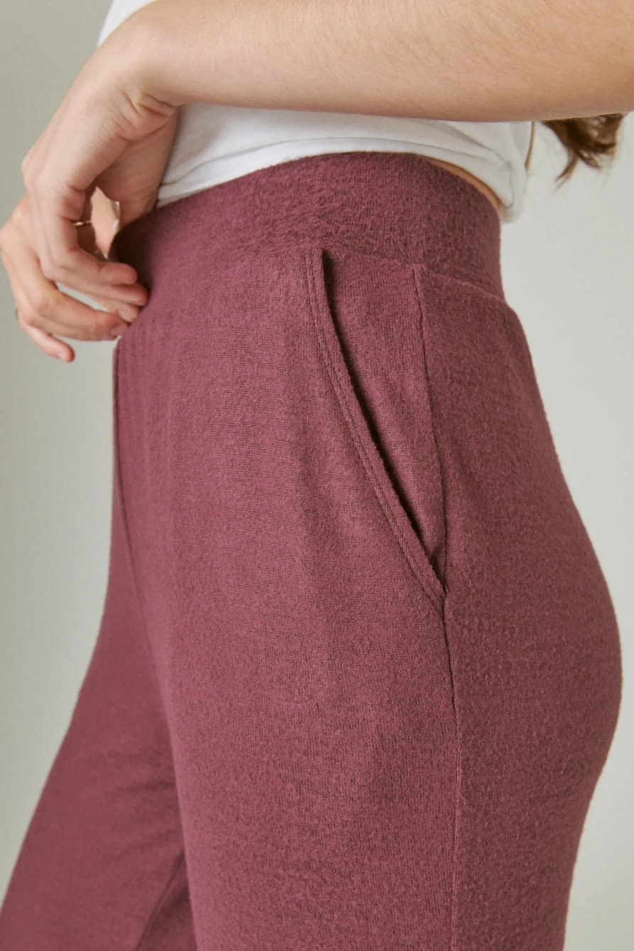 CLOUD JERSEY WIDE LEG PANT, image 6
