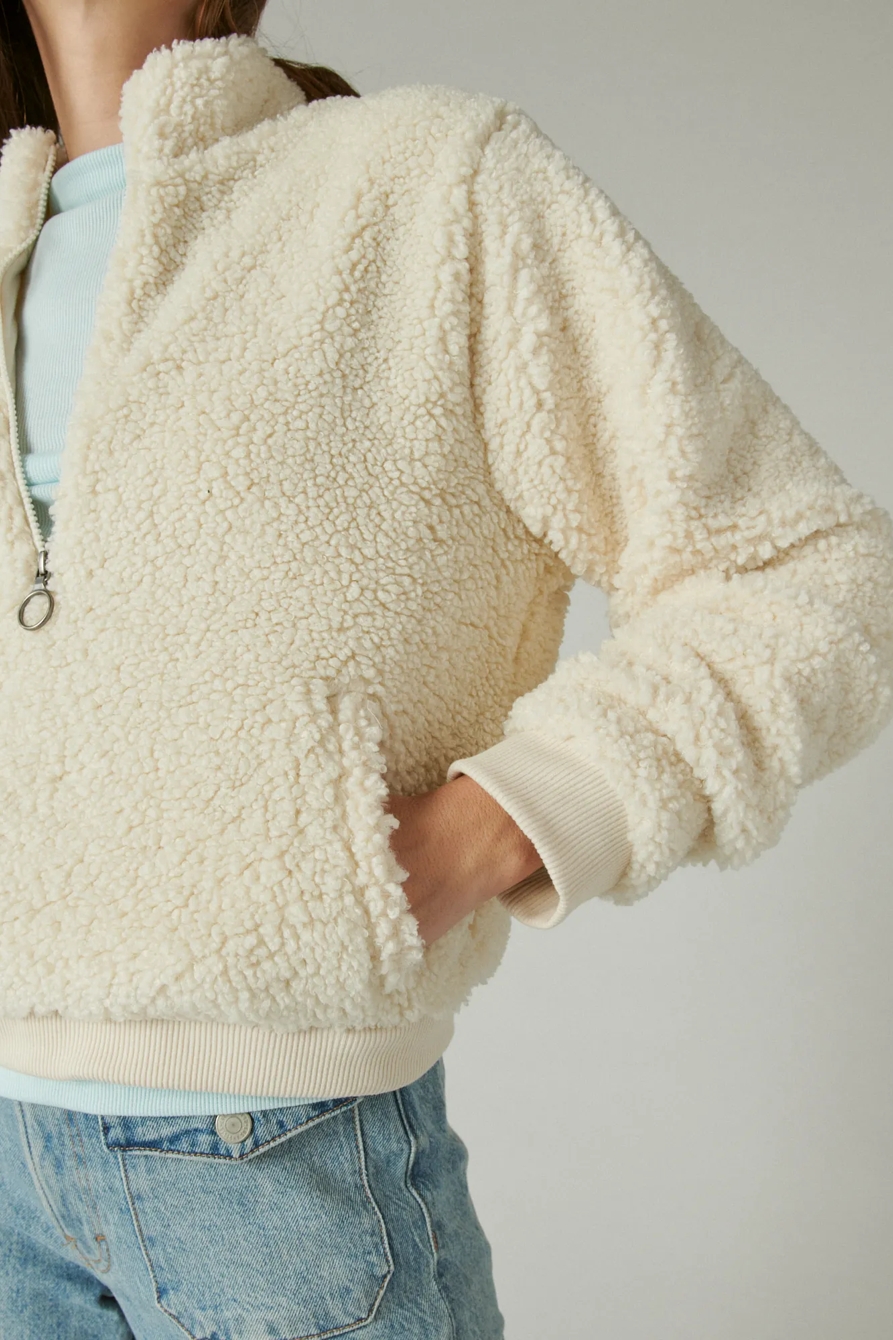 HI-PILE HALF ZIP PULLOVER, image 5