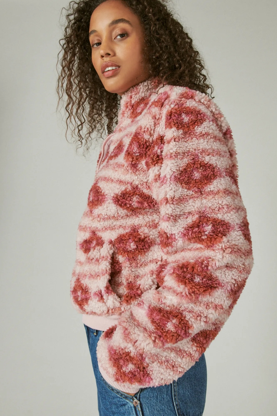 HI-PILE HALF ZIP PULLOVER, image 3