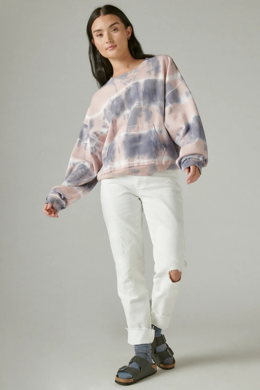 SLOUCHY FLEECE SWEATSHIRT, image 2