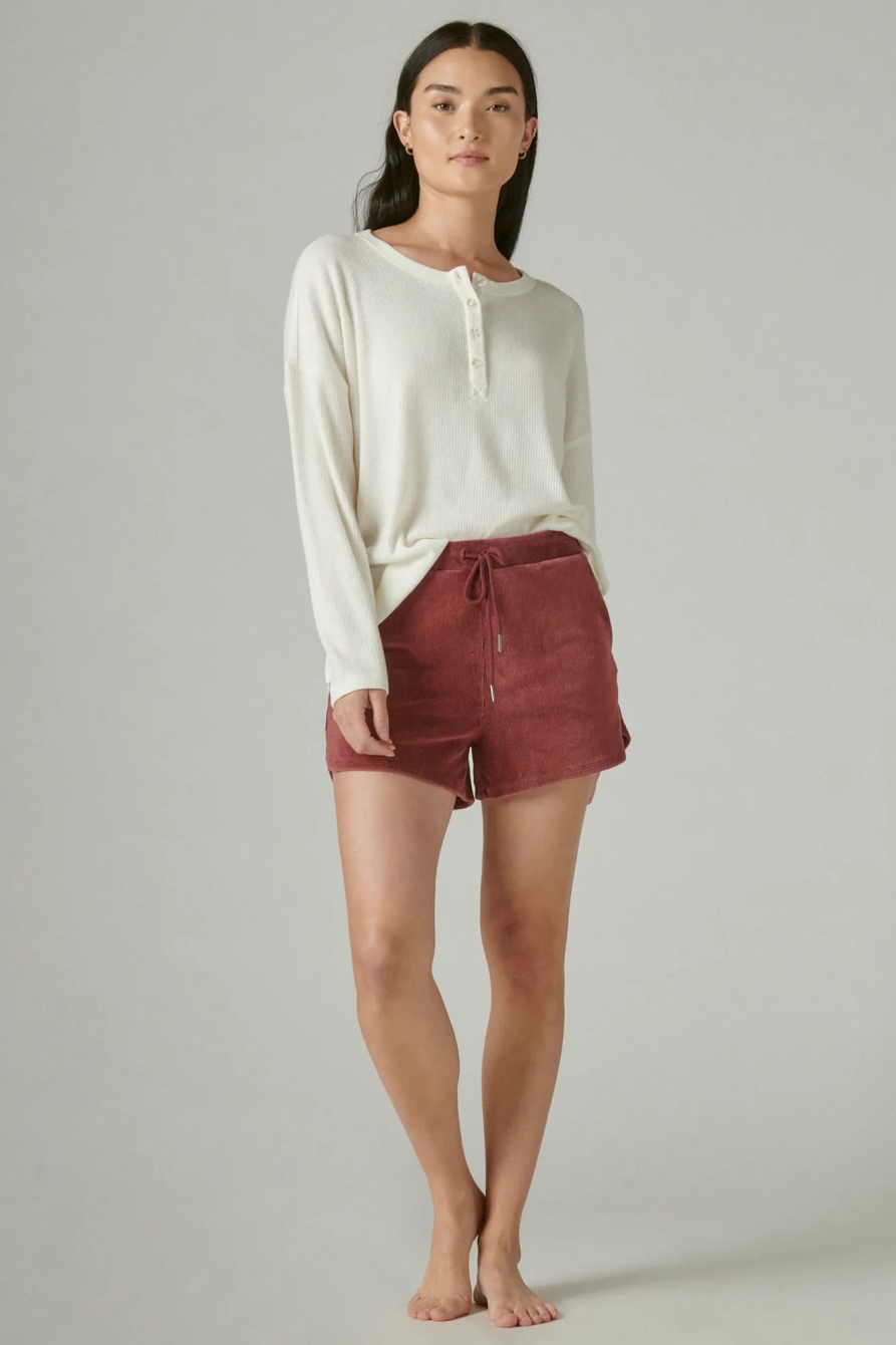 VELOUR DOLPHIN SHORT, image 1