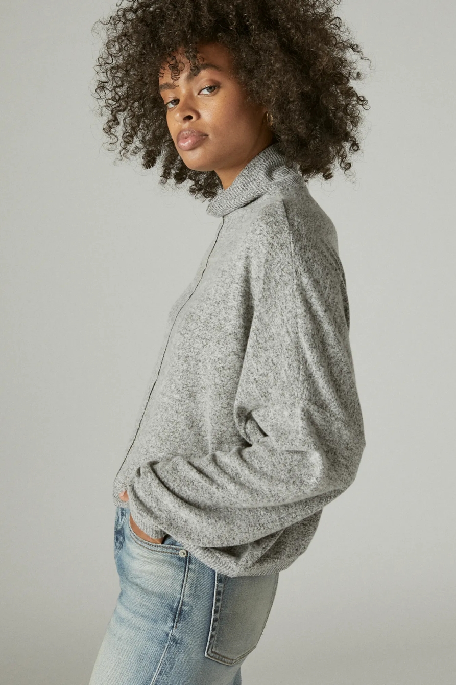 CLOUD JERSEY LONG SLEEVE MOCK NECK, image 3