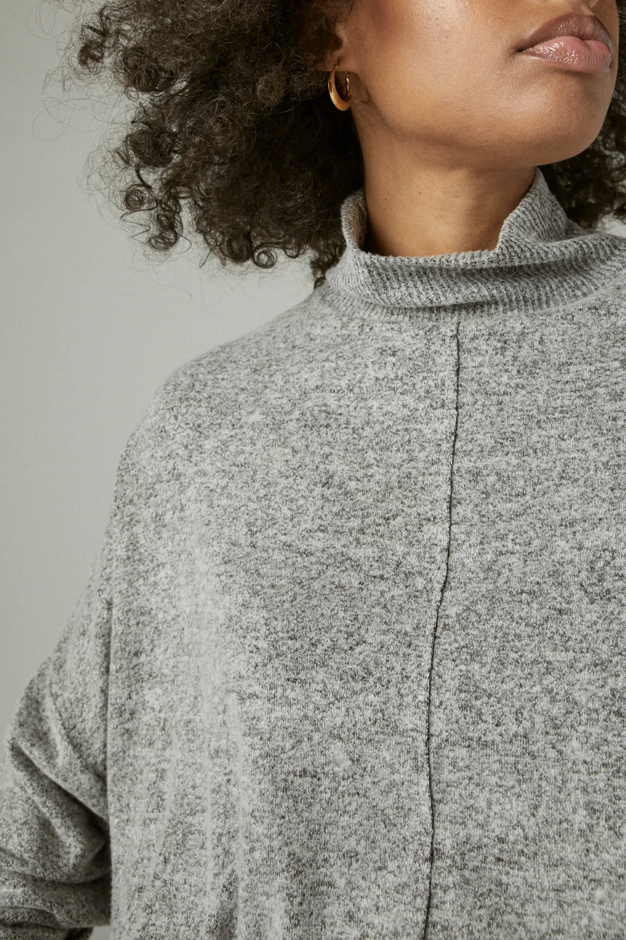 CLOUD JERSEY LONG SLEEVE MOCK NECK, image 5