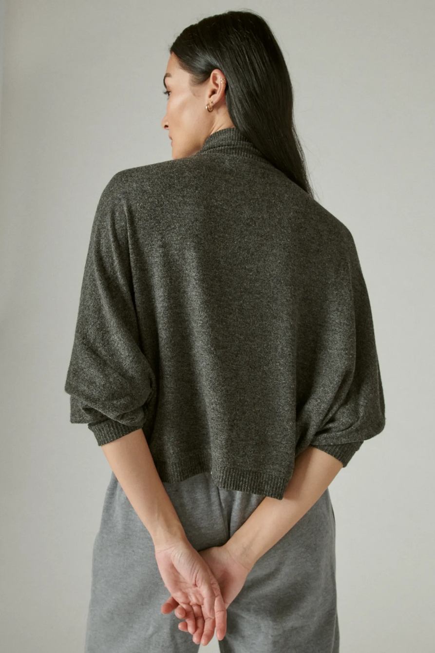 CLOUD JERSEY LONG SLEEVE MOCK NECK, image 4