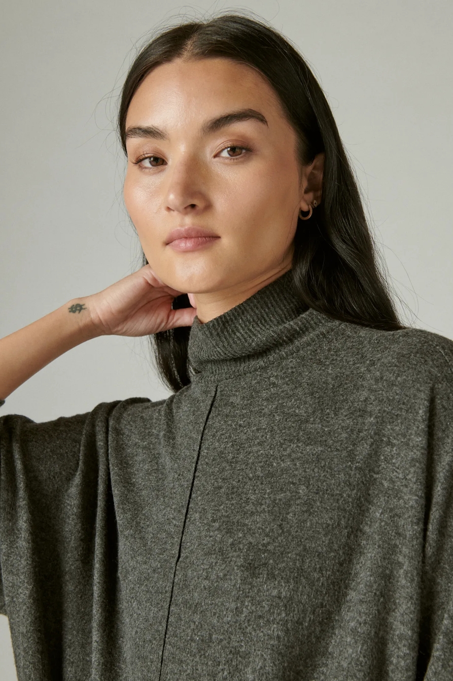 CLOUD JERSEY LONG SLEEVE MOCK NECK, image 5