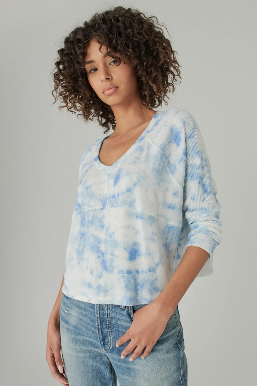 CROPPED BOXY CLOUD JERSEY CREW, image 3