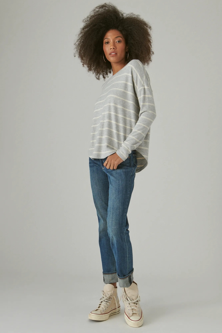CLOUD JERSEY LONG SLEEVE CREW, image 2