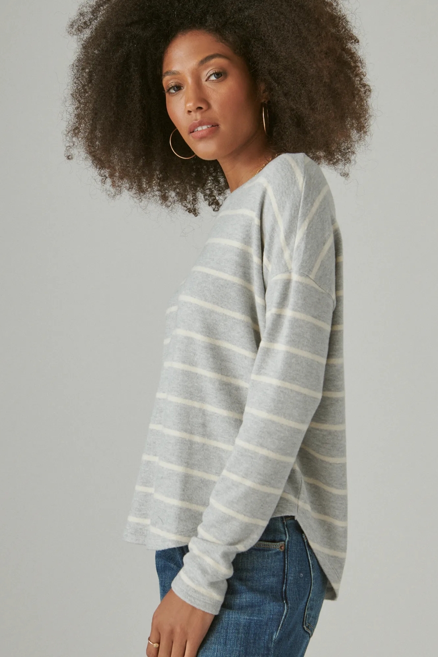 CLOUD JERSEY LONG SLEEVE CREW, image 3