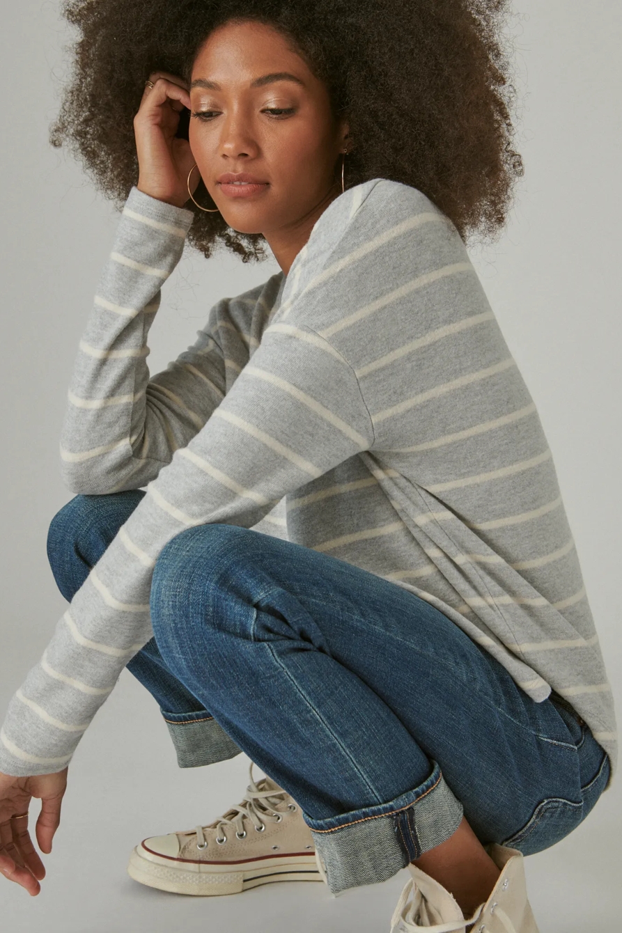 CLOUD JERSEY LONG SLEEVE CREW, image 6