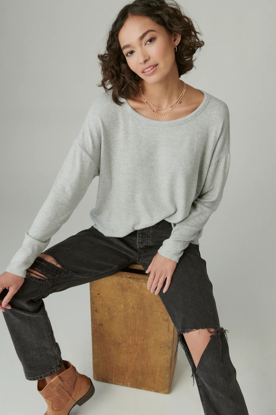 CLOUD JERSEY LONG SLEEVE CREW, image 2