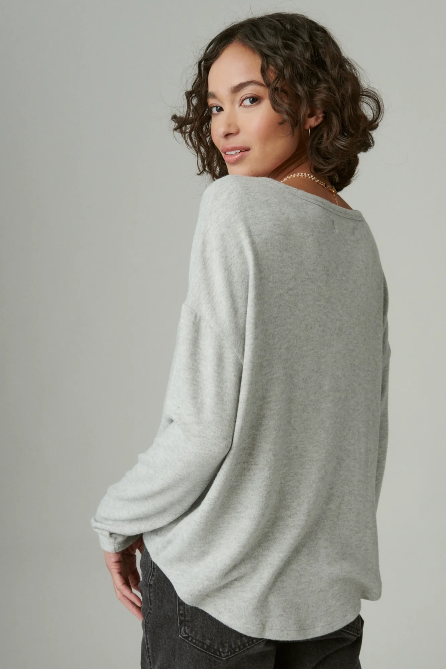 CLOUD JERSEY LONG SLEEVE CREW, image 3