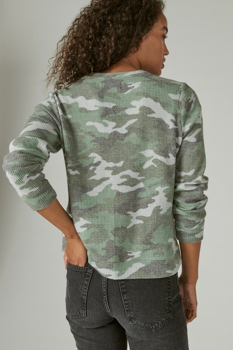 CLOUD JERSEY WAFFLE TOP, image 4
