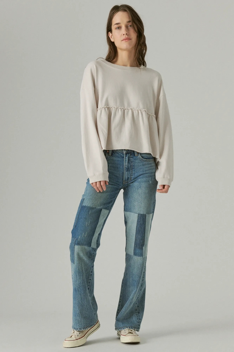 PUFF SLEEVE SWEATSHIRT, image 2