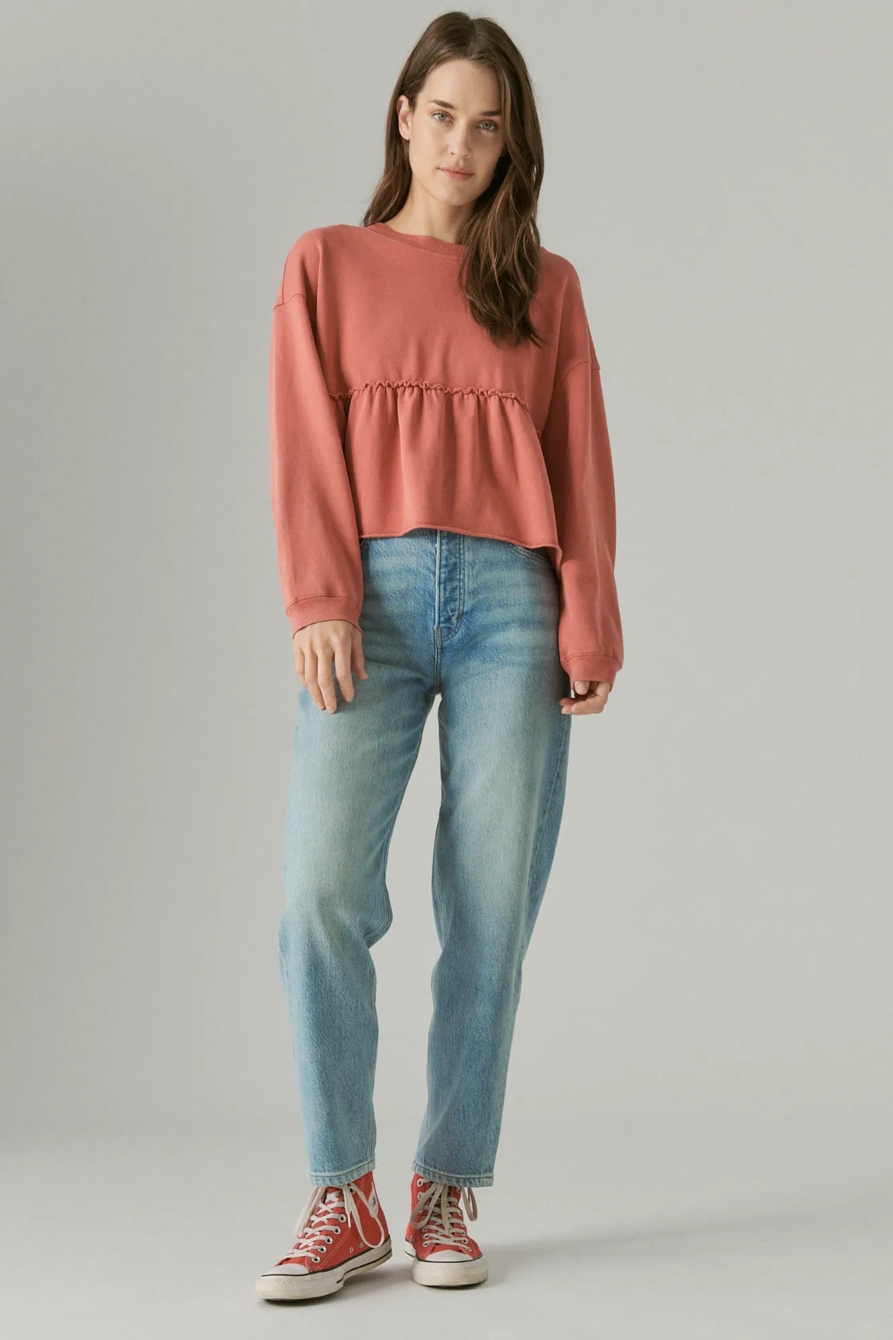 PUFF SLEEVE SWEATSHIRT, image 2