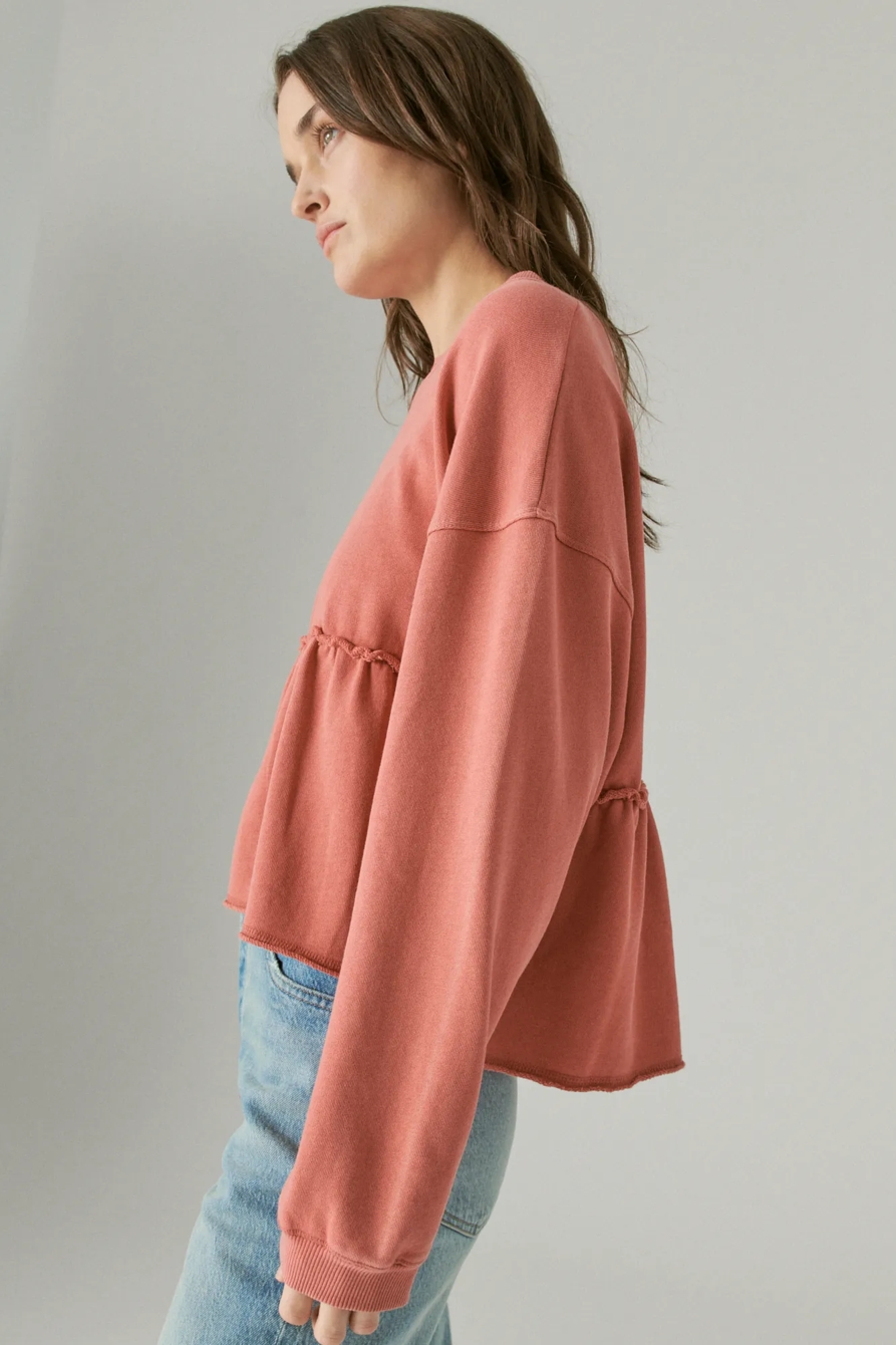 PUFF SLEEVE SWEATSHIRT, image 3
