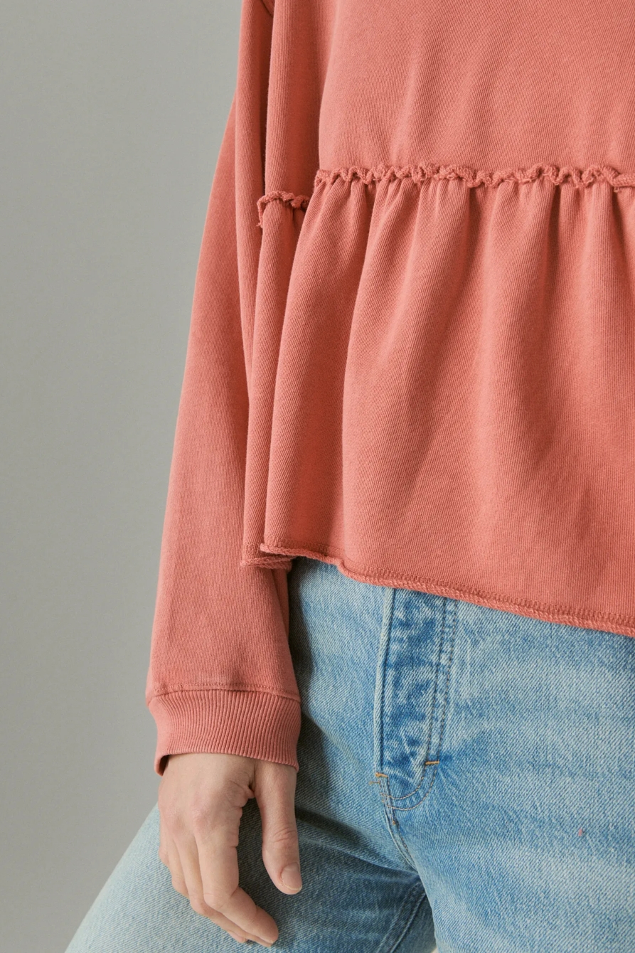 PUFF SLEEVE SWEATSHIRT, image 5