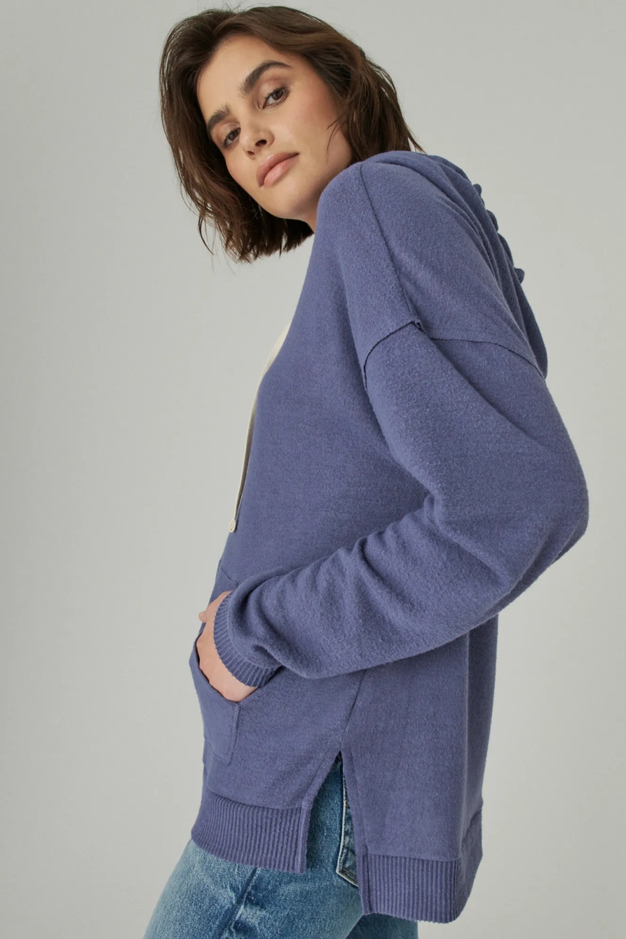 CLOUD JERSEY NOTCH HOODIE, image 3