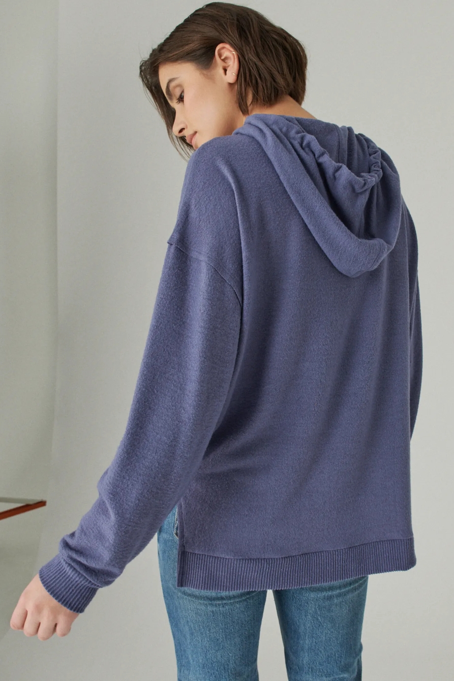 CLOUD JERSEY NOTCH HOODIE, image 4
