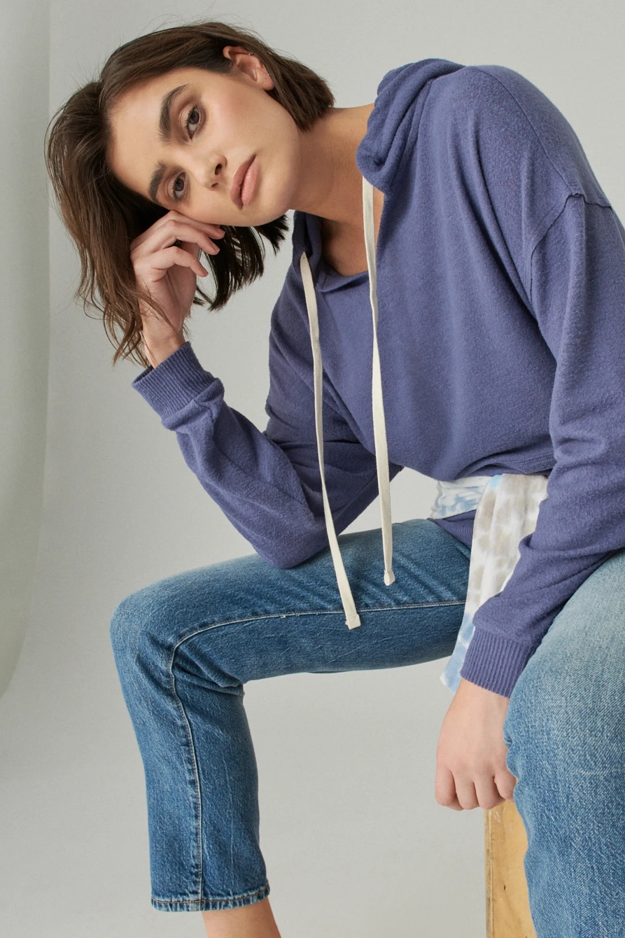 CLOUD JERSEY NOTCH HOODIE, image 6