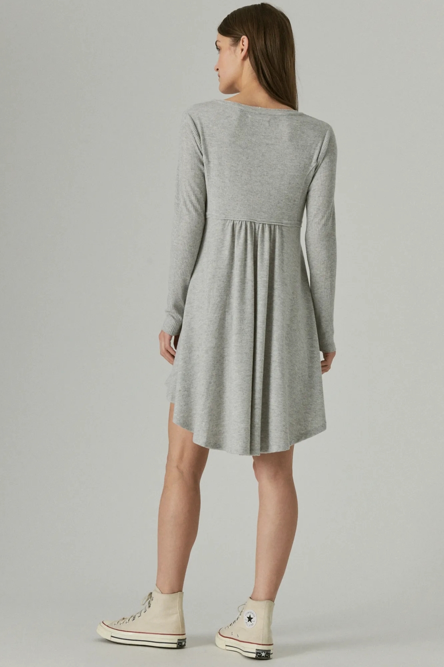 CLOUD JERSEY BABYDOLL DRESS, image 3