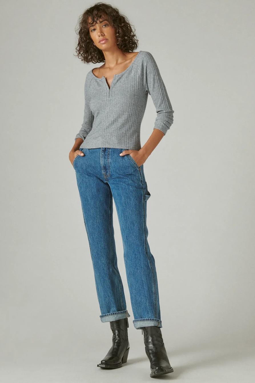 CLOUD RIB HENLEY, image 2