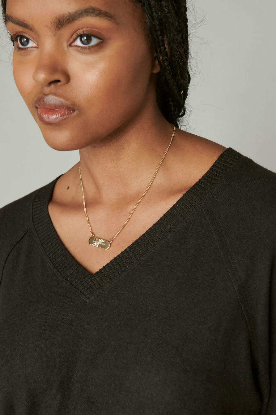 CLOUD JERSEY LONG SLEEVE V NECK, image 4