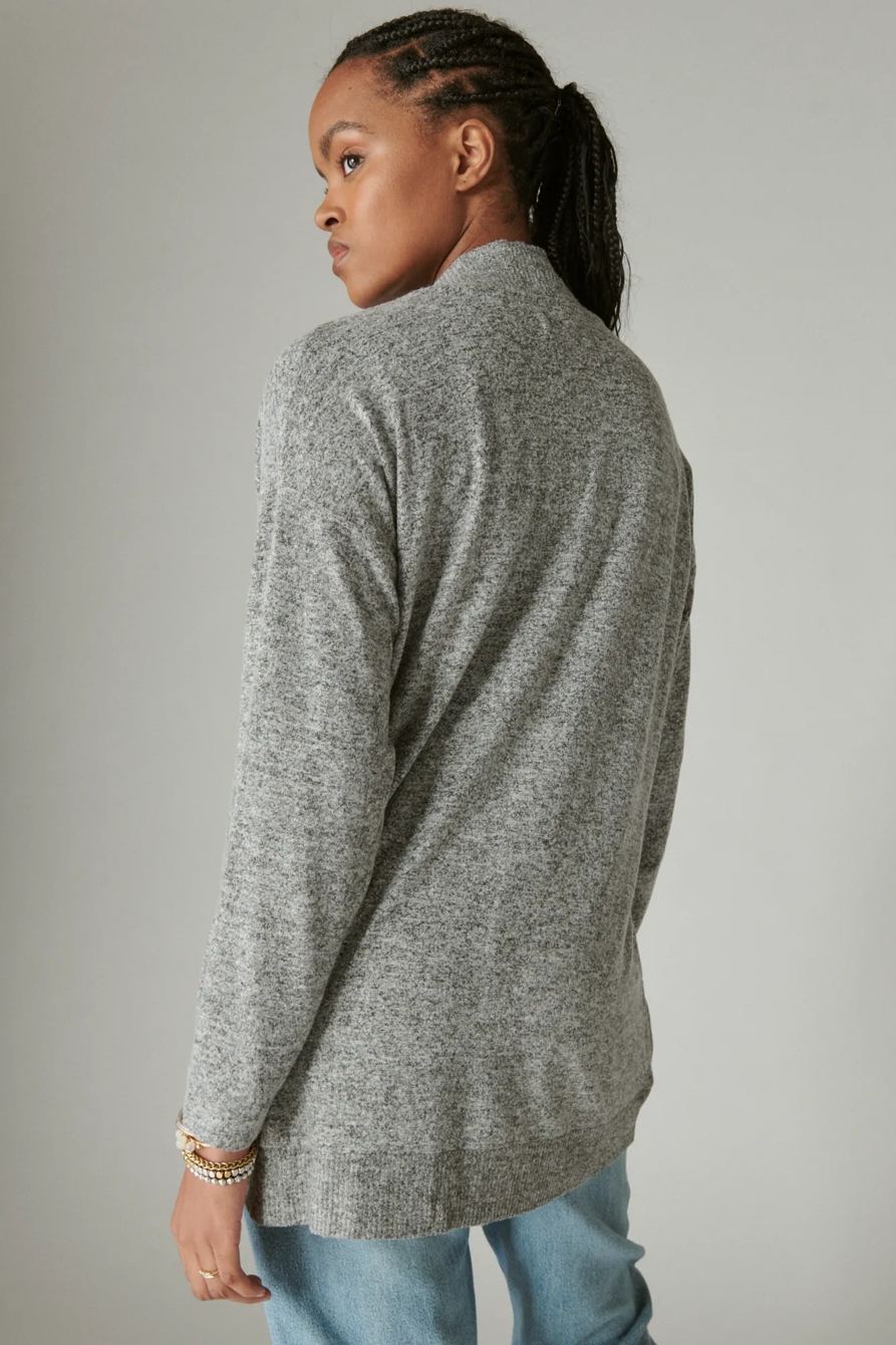 CLOUD JERSEY SHAWL COLLAR CARDIGAN | Lucky Brand