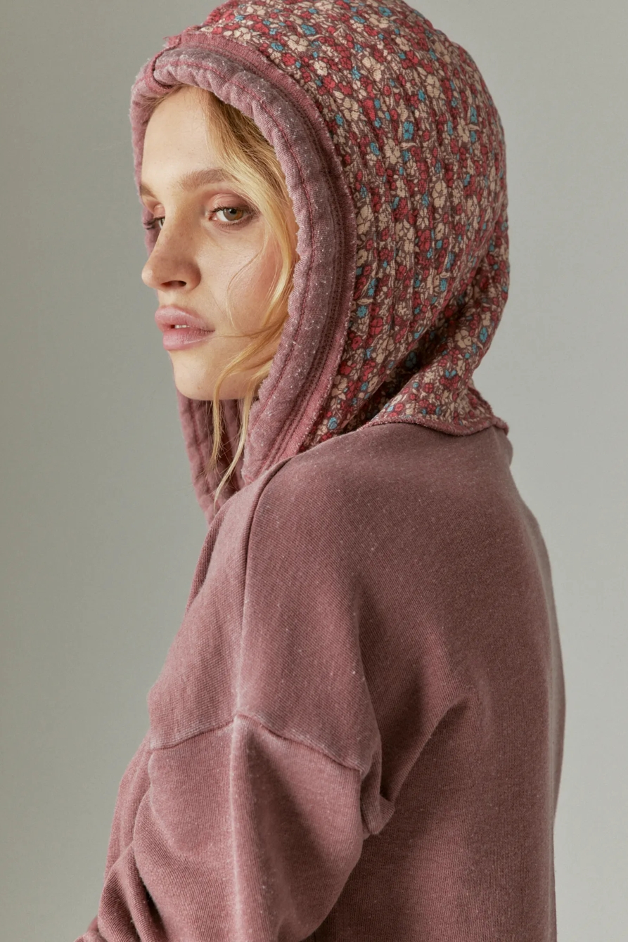 QUILTED PATCHWORK HOODIE, image 4