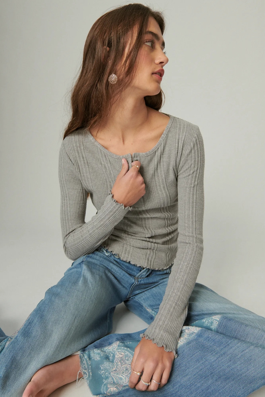 CLOUD RIB HENLEY, image 2