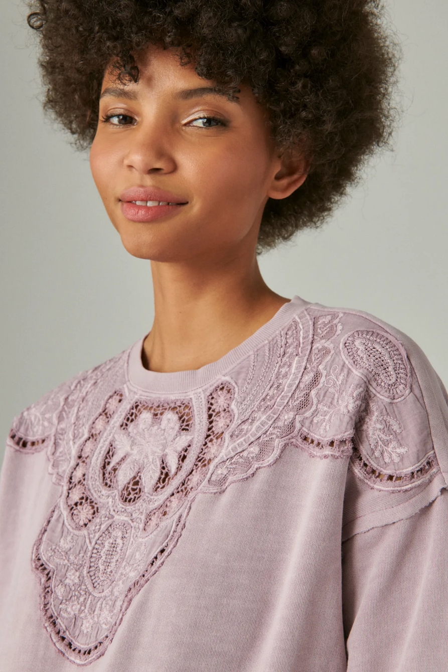 SCHIFFLEY CUTWORK PULLOVER, image 4