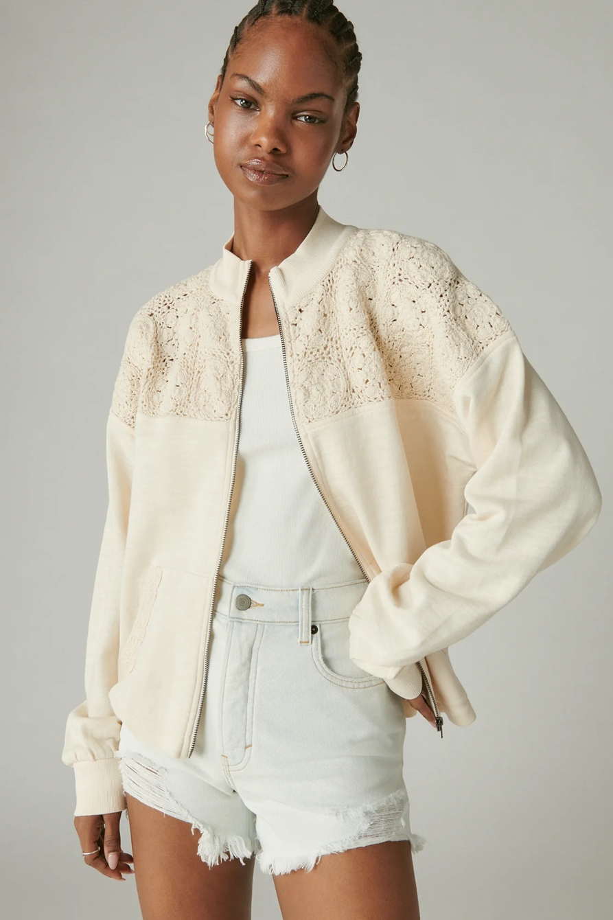 CROCHET TRIM CARDIGAN, image 3