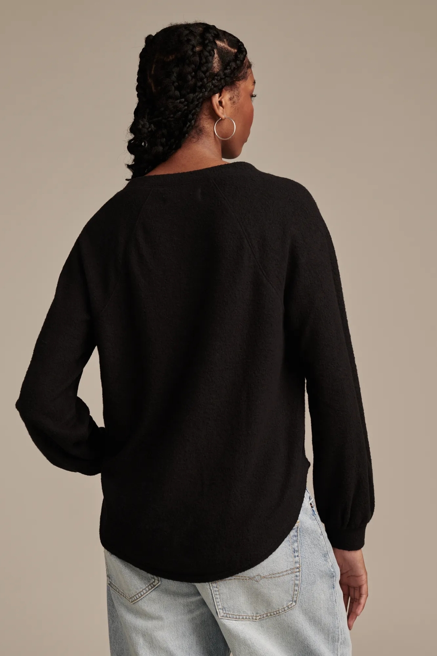 CLOUD JERSEY V NECK PULLOVER, image 3