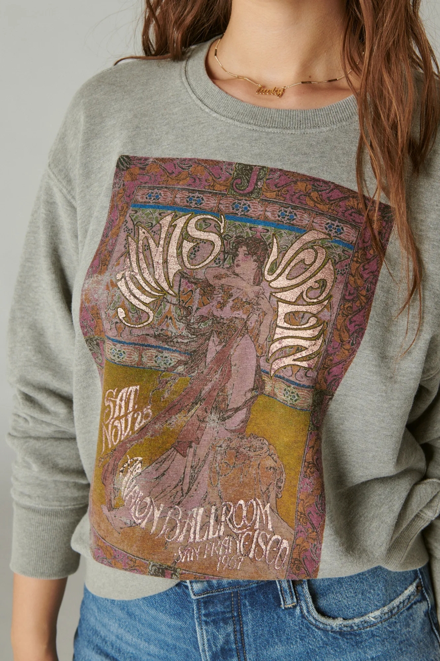 JANIS JOPLIN POSTER PULLOVER, image 2