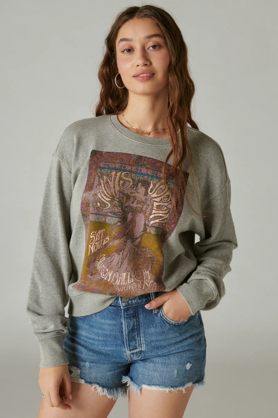 JANIS JOPLIN POSTER PULLOVER, image 3