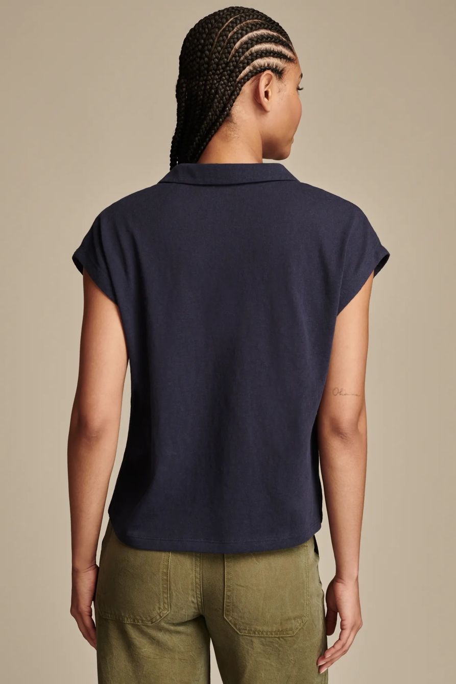 KNIT POLO TEE, image 4