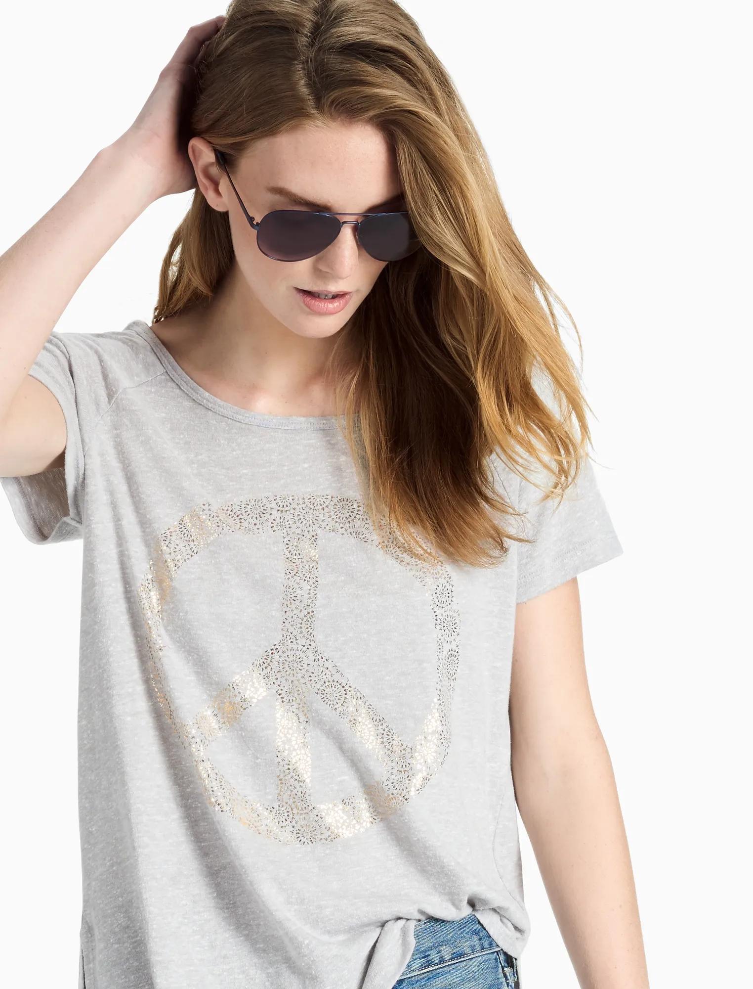PEACE SIGN TEE, image 1