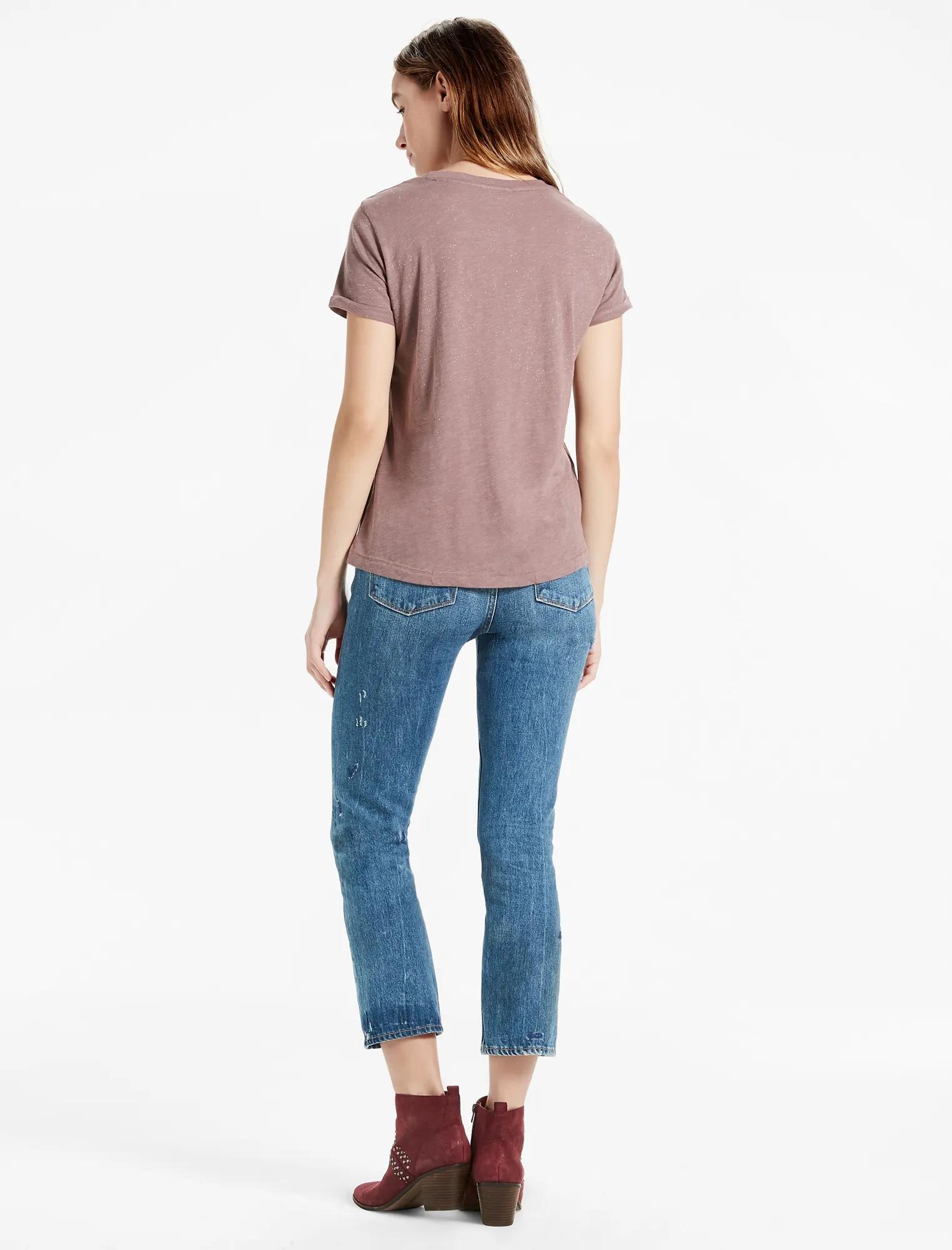 Glitter Short Sleeve Tee, image 3