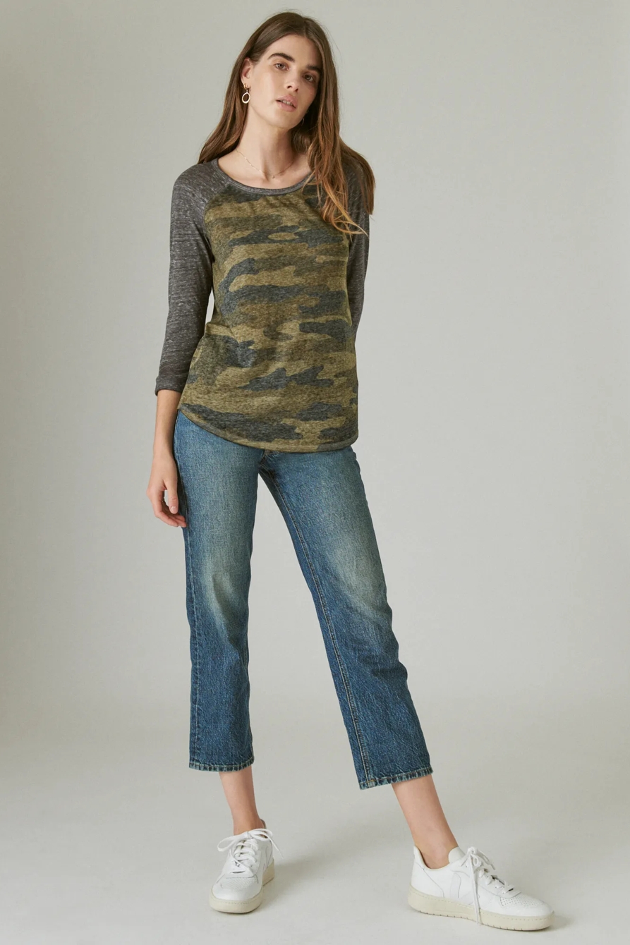 CAMO RAGLAN TEE, image 2