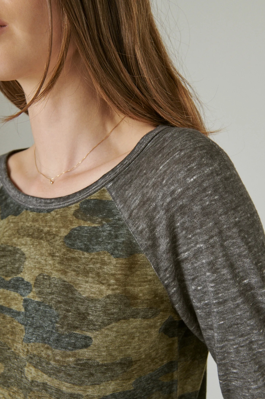 CAMO RAGLAN TEE, image 4