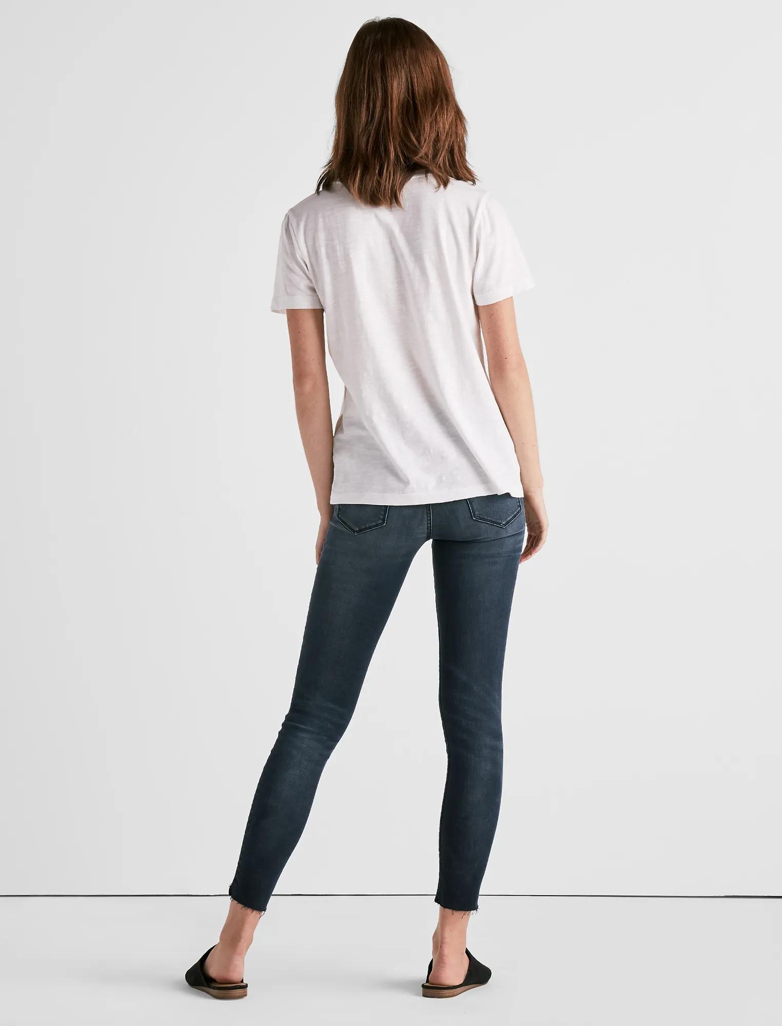 EMBROIDERED ROSE TEE, image 3