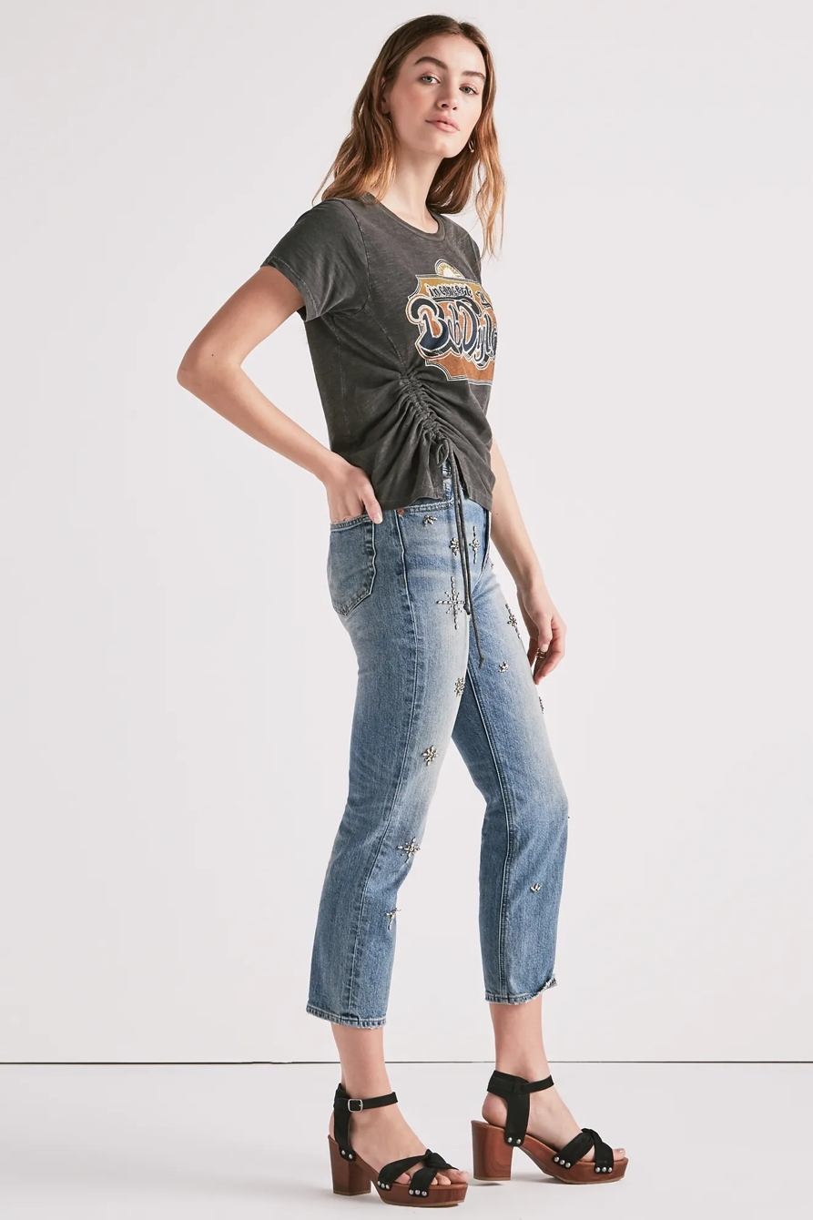 BOB DYLAN RUCHED TEE, image 2