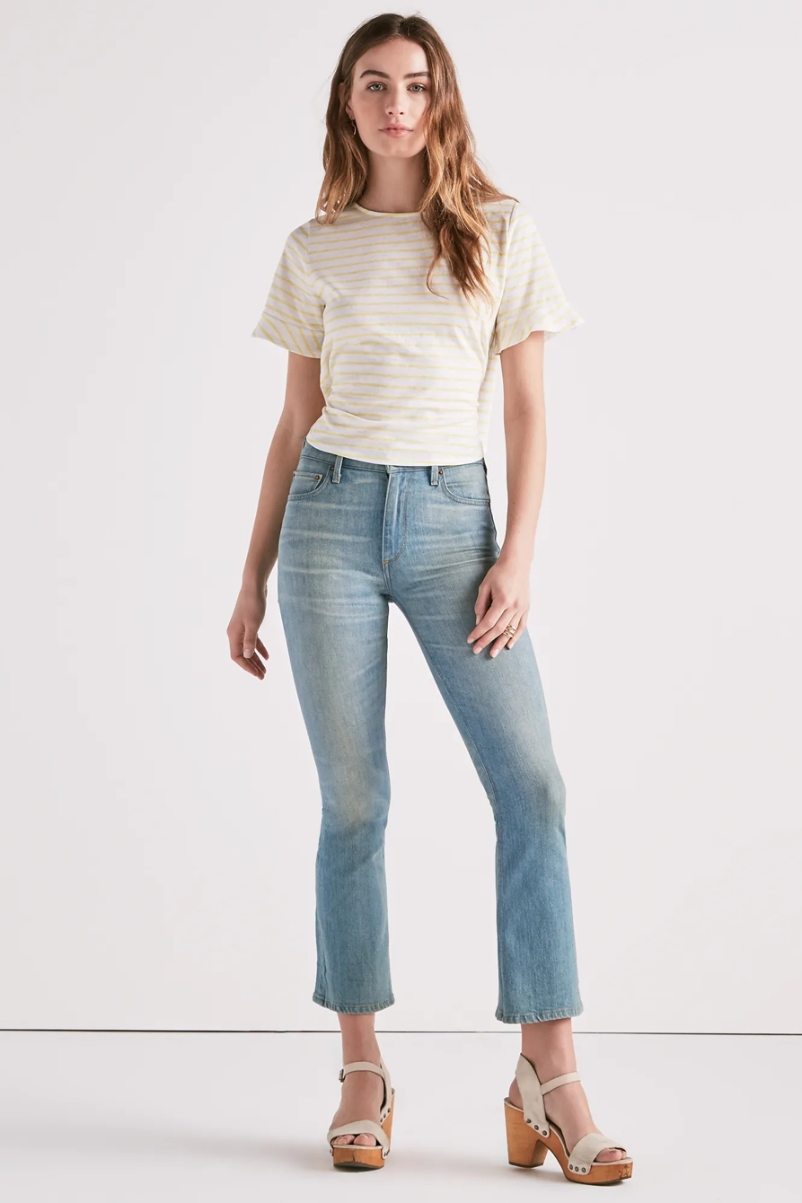 YELLOW STRIPE TEE, image 3