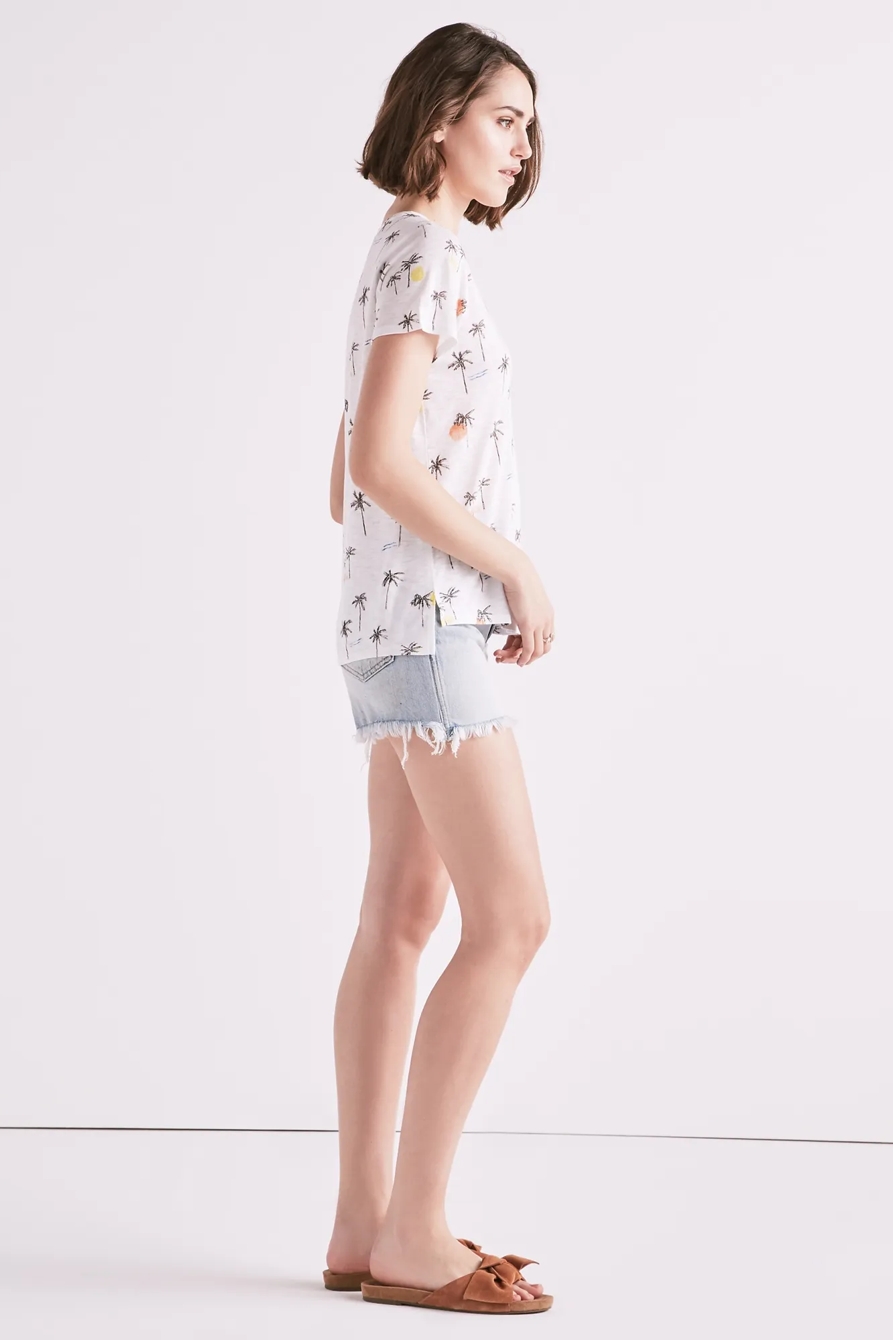 ALLOVER PALM TREE TEE, image 2