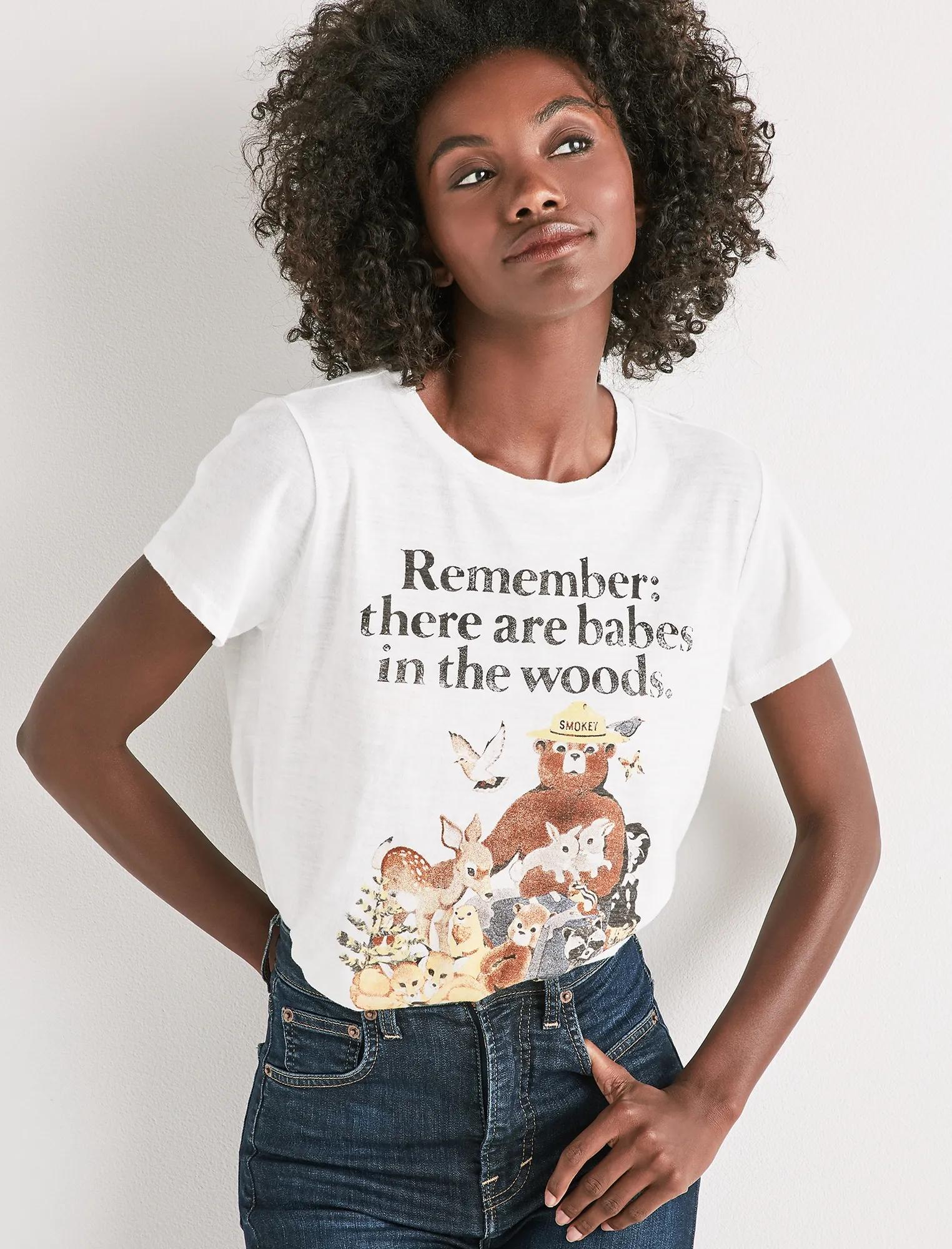 SMOKEY THE BEAR TEE, image 1